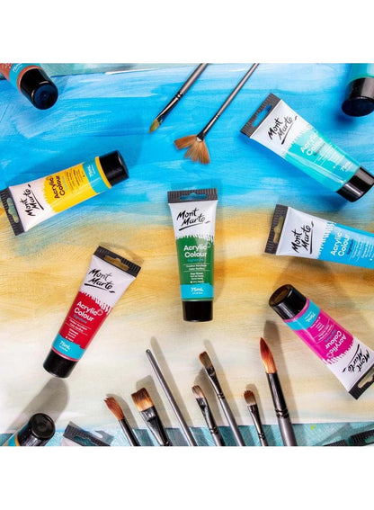Mont Marte Acrylic Paint Sap Green 75ML Tube
