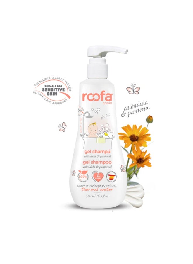 Roofa Spain Gel Shampoo With Calendula 500 ML