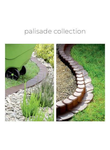 Prosperplast Plaska Stone Palisade Brown 3.8 Meter