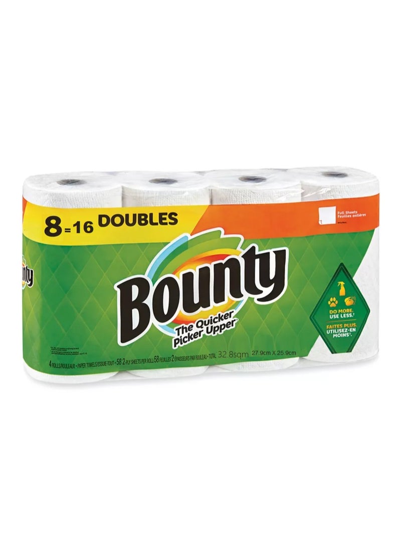 Bounty Select-A-Size Paper Towels White 8 Count