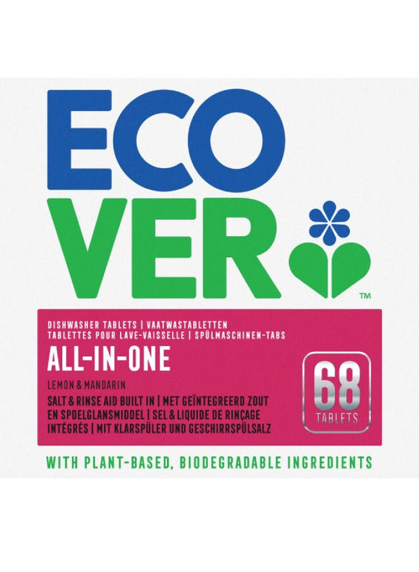 Ecover All In One Dishwasher Tablets 68 count