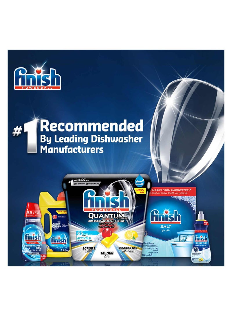 Finish Classic Power Dishwasher Detergent Powder 2.5 Kg