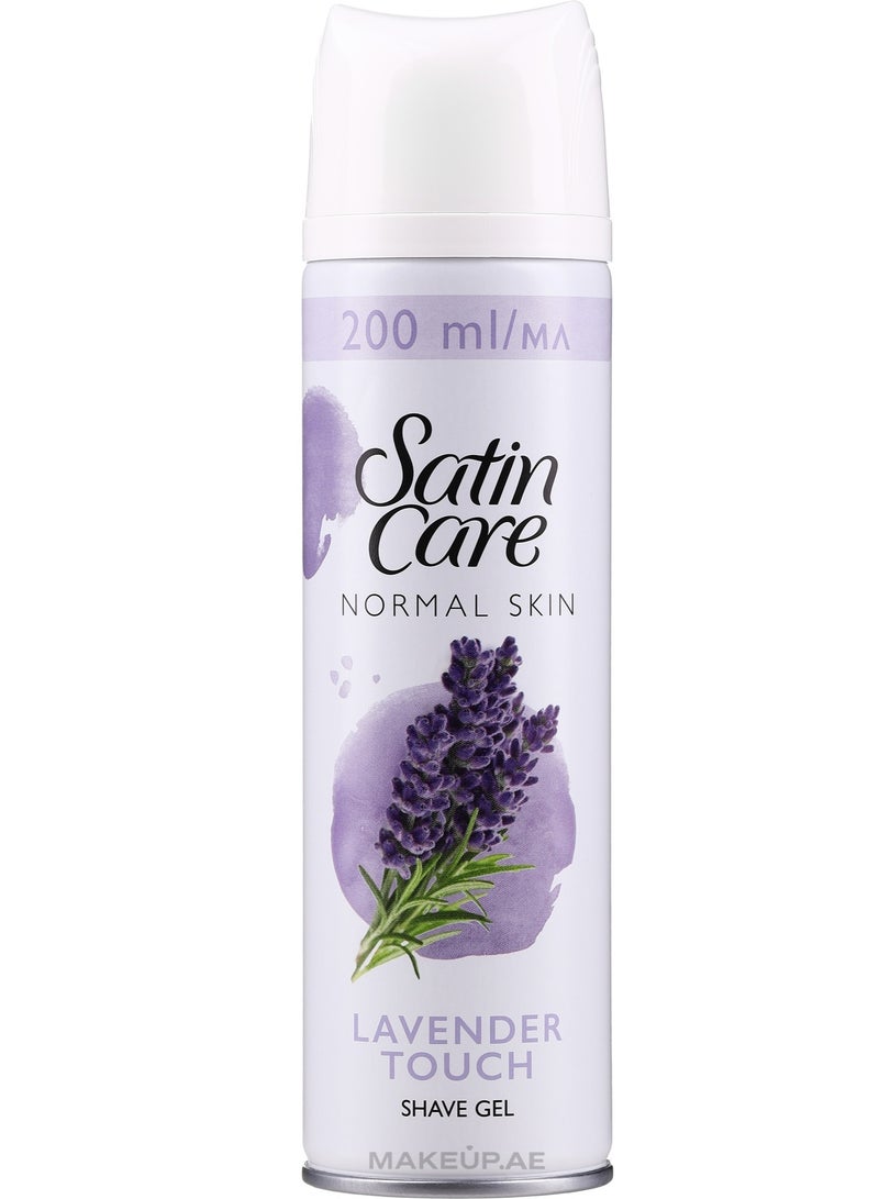 Gillette Satin Care Lavender Touch Shave Gel 200 ML