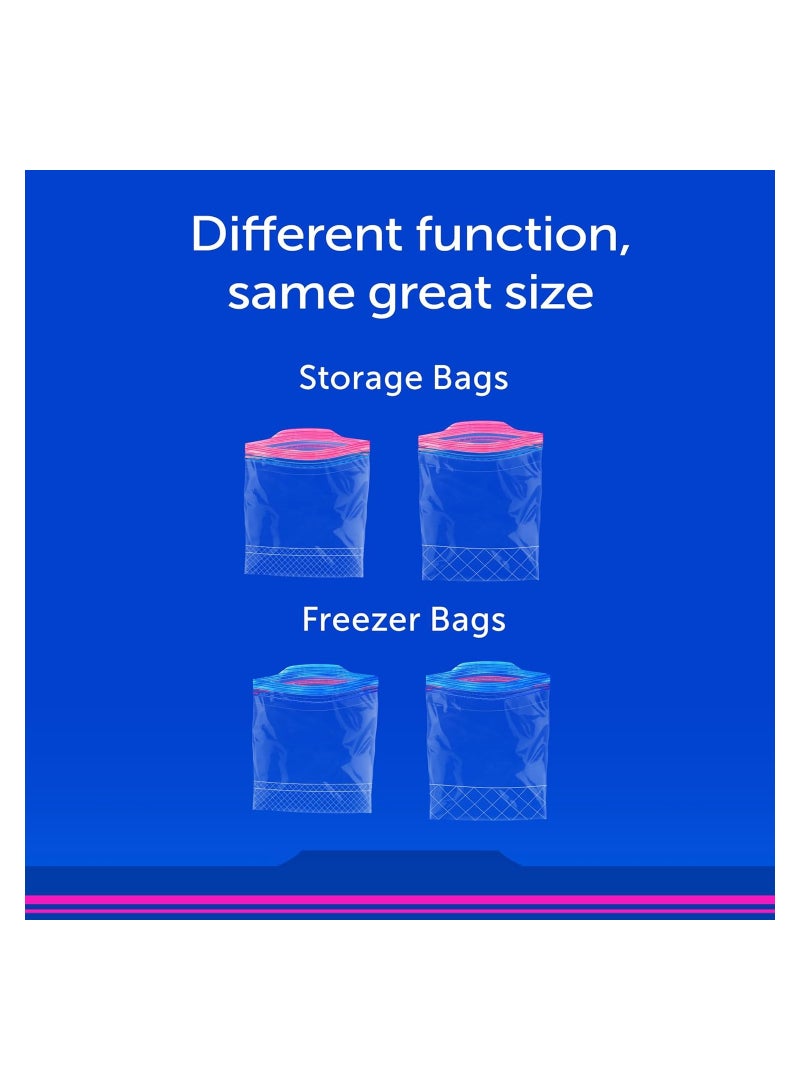 Ziploc Easy Open Storage Bags 48 Count