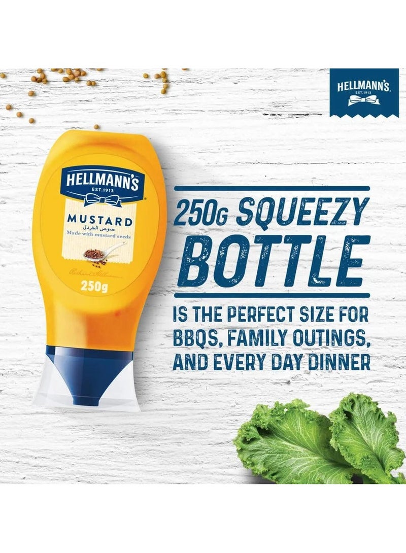 Hellmann's Mustard Sauce 250 G - Premium Condiment