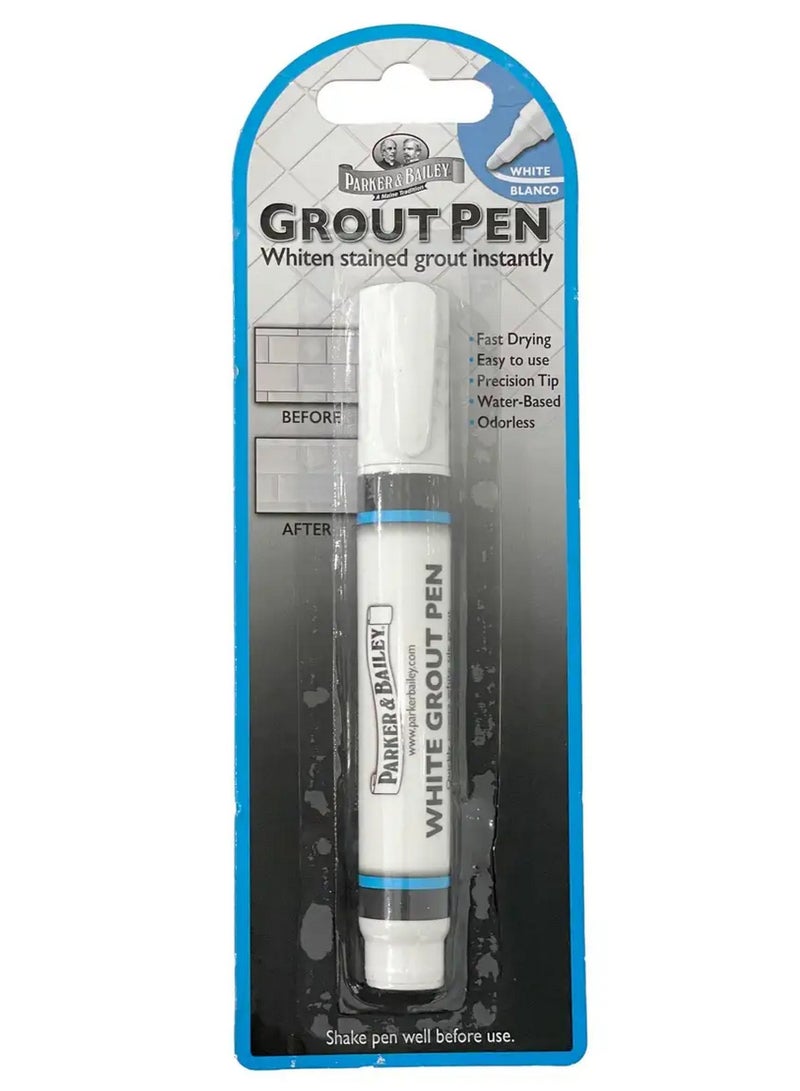 Parker & Bailey White Grout Pen - Premium Grout Solution