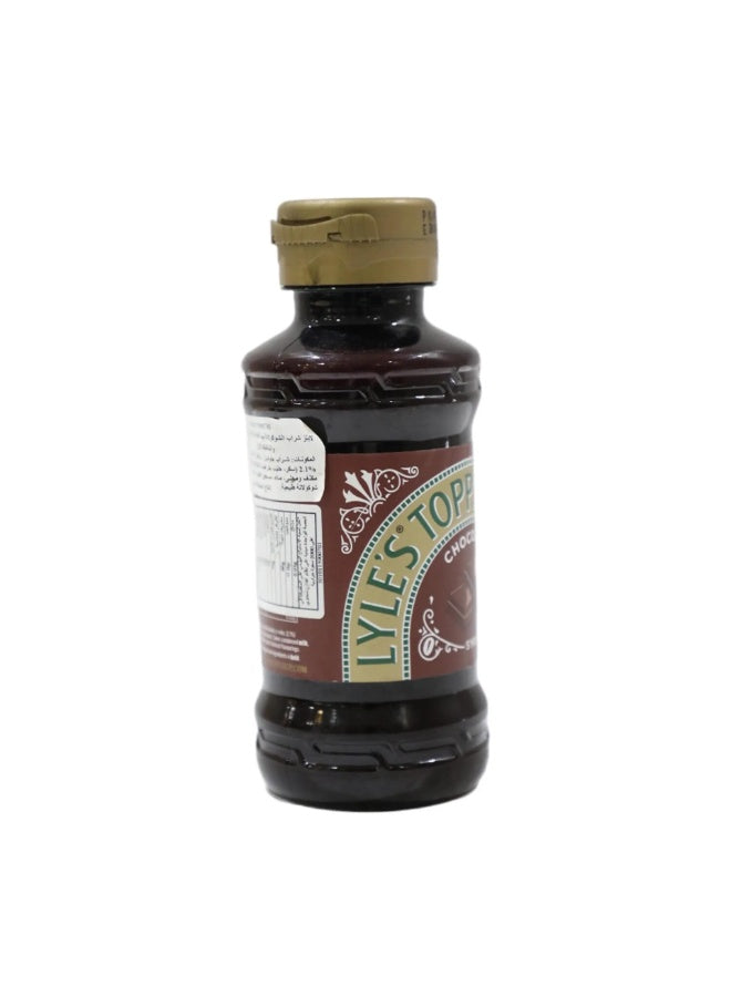 325g rich, chocolate topping, chocolate topping syrup, diets free, dry place, gluten-free, hot cocoa, ice cream, kcal fat, per 100g, salt less, syrup 325g, tate & lyle, topping syrup