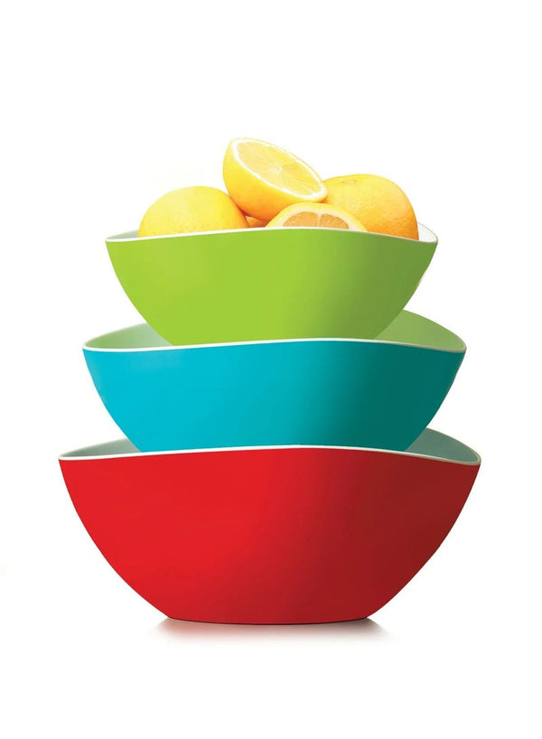 Cosmoplast LOCK2GO Teardrop Bowl Set - Premium Storage