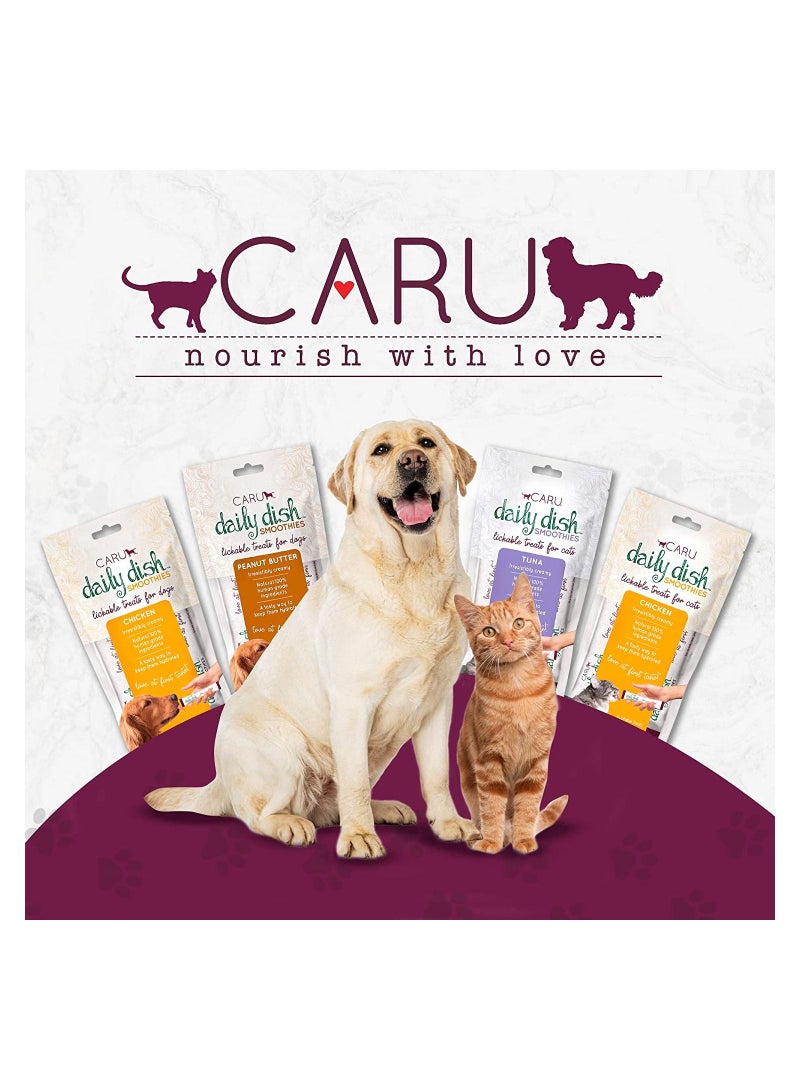 Premium Chicken Smoothies Dog Food by CARU
