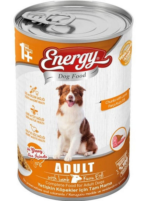 Energy Dog Food With Lamb In Gravy - Energy
