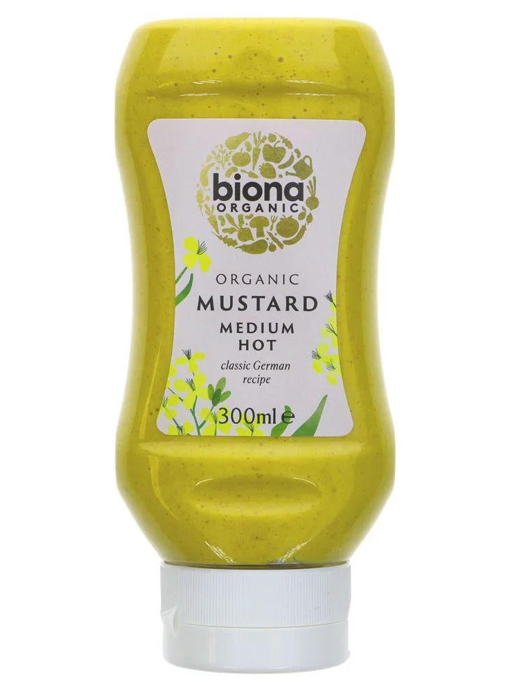 Biona Organic Medium Hot Mustard 300g
