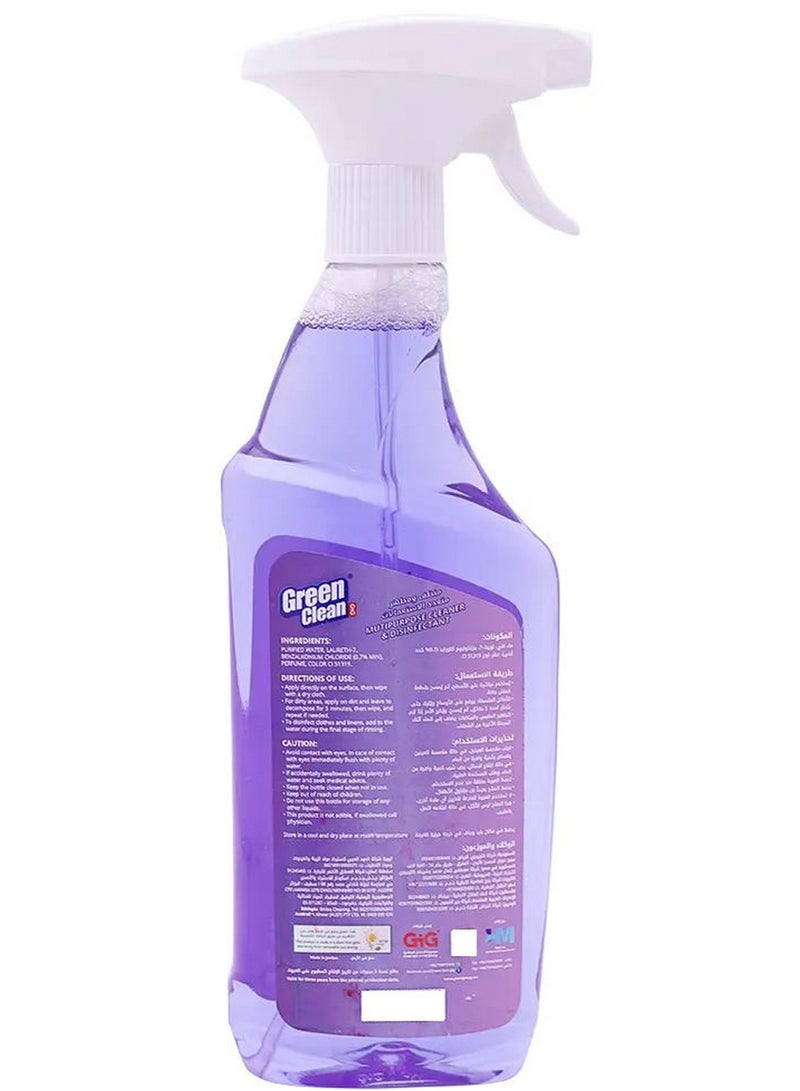 Green Clean All Surfaces Disinfectant Lavender 500 ML