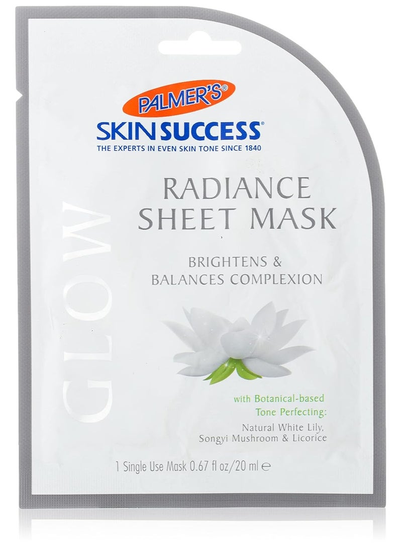 Palmer's Skin Success Glow Radiance Sheet Mask