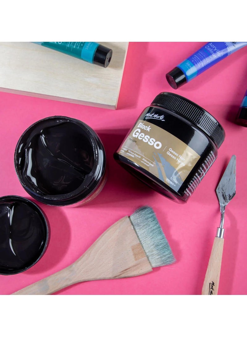 Mont Marte Premium Black Gesso 500 ML