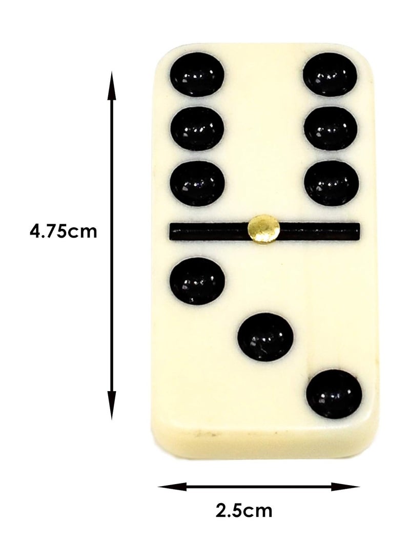 Dominoes Double Six Portable Travel Set - Dominoes