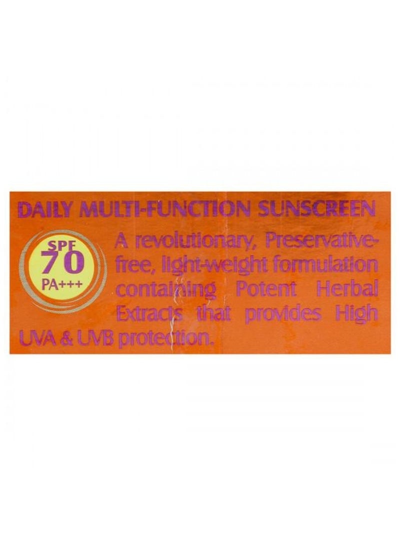 Lotus Herbals Safe Sun Sunblock SPF 70