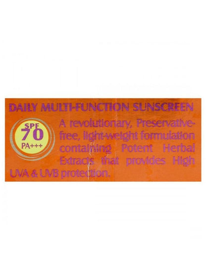 Lotus Herbals Safe Sun Sunblock SPF 70