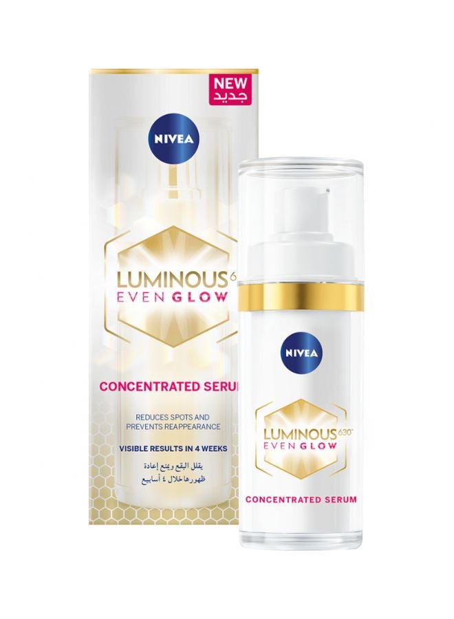 Nivea Luminous 630 Even Glow Serum 30ml