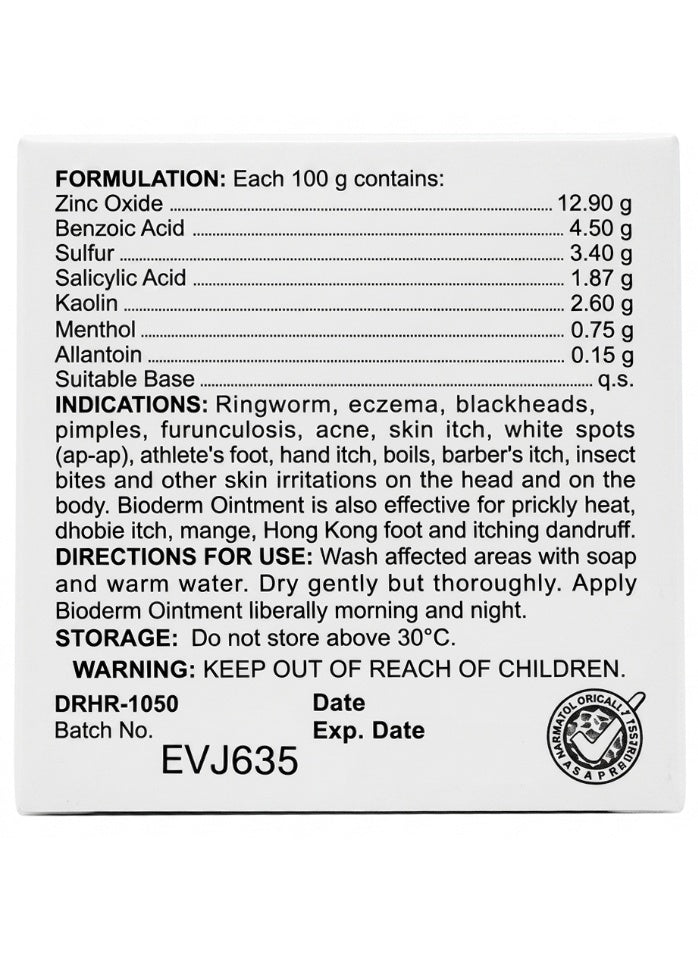 antibacterial, antibacterial antifungal, antibacterial antifungal ointment, antifungal ointment, bioderm antibacterial, bioderm antibacterial antifungal, care zinc, cool dry, dead skin, dr s wong s, get fast, heat rash, skin care, skin key, tin tub