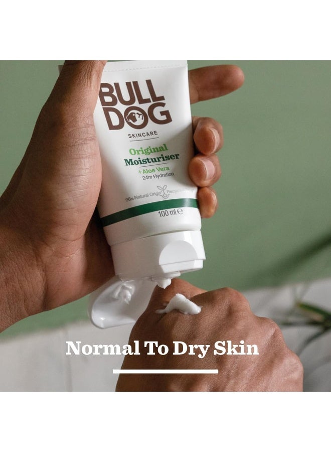 Bull Dog Original Face Moisturiser for Men 100 ML