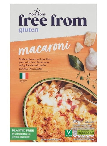 Morrisons Free From Macaroni Pasta 500 G