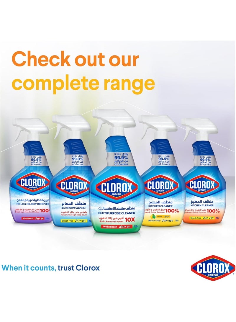 Clorox Kitchen Spray Cleaner Bleach Free 750 ML