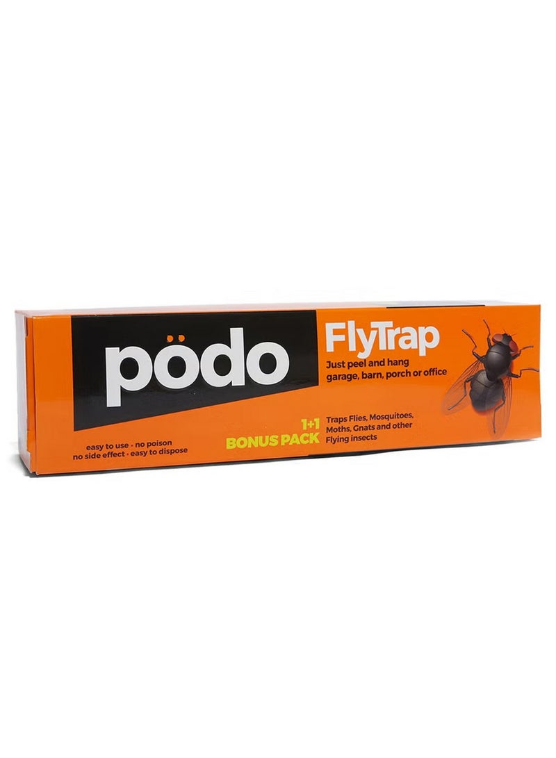PODO Fly Trap 2 Pcs Pack - Non-Toxic Insect Control