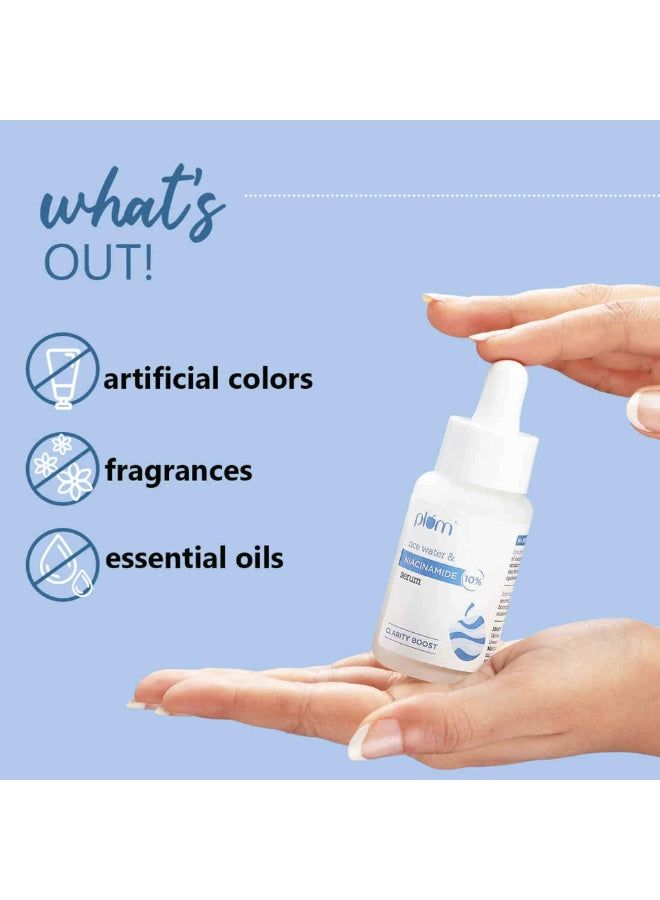 boost fragrance-free, clarity boost, clarity boost fragrance-free, list aqua, niacinamide serum, niacinamide serum clarity, oily dry, plum, plum rice, rice water, serum clarity, serum clarity boost, skin tone, skin type, skin types