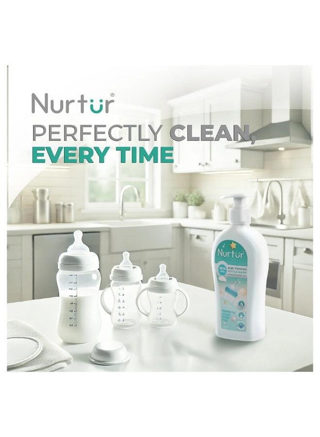 500ml, Baby Bottle Cleaning Liquid, Nurtur