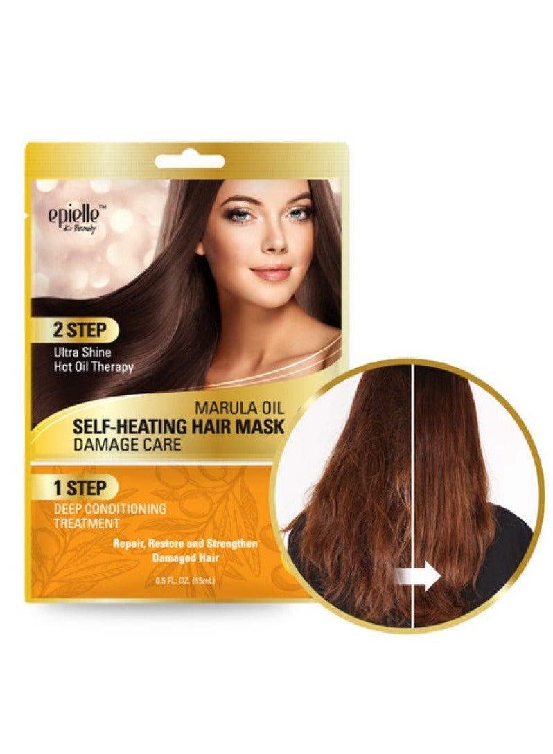 Epielle Self Heating Hair Mask with Marula Oil