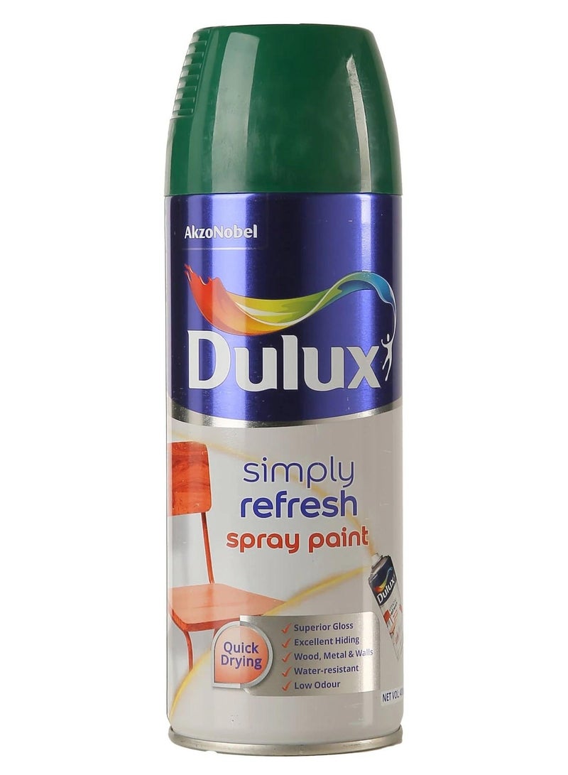 Dulux Simply Refresh Spray Paint Gloss Dark Green