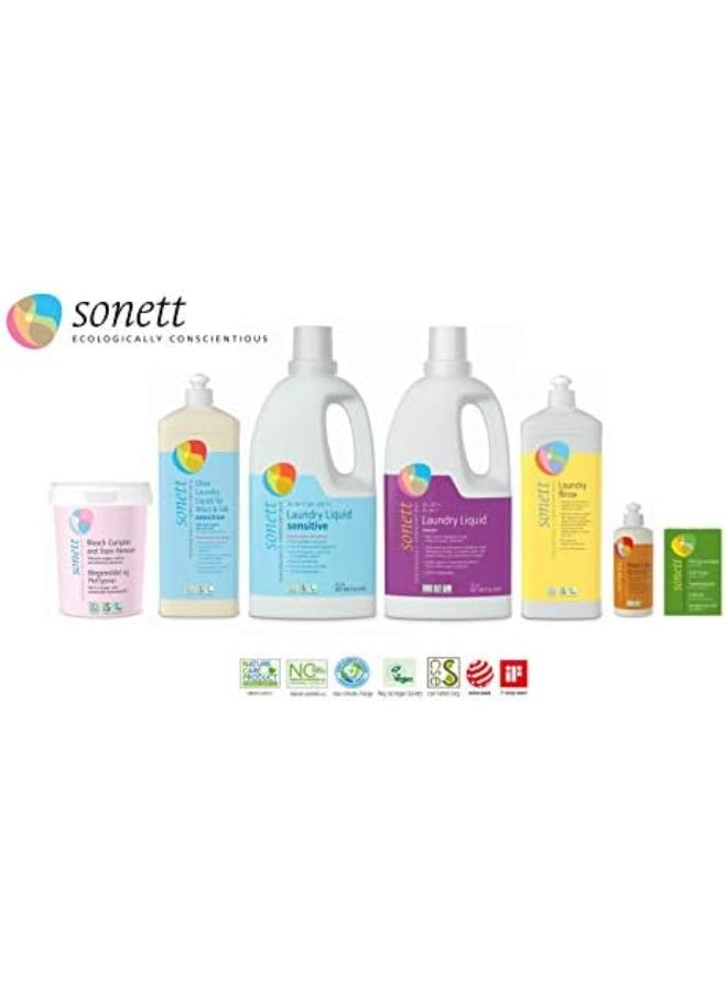 cotton, crude oil, deep cleaning, laundry detergent, laundry liquid, lavender laundry, lavender laundry liquid, liter key, oil soap, plant-based, sensitive skin, soap coco, sonett ecologically conscientious, vegan, yet deep