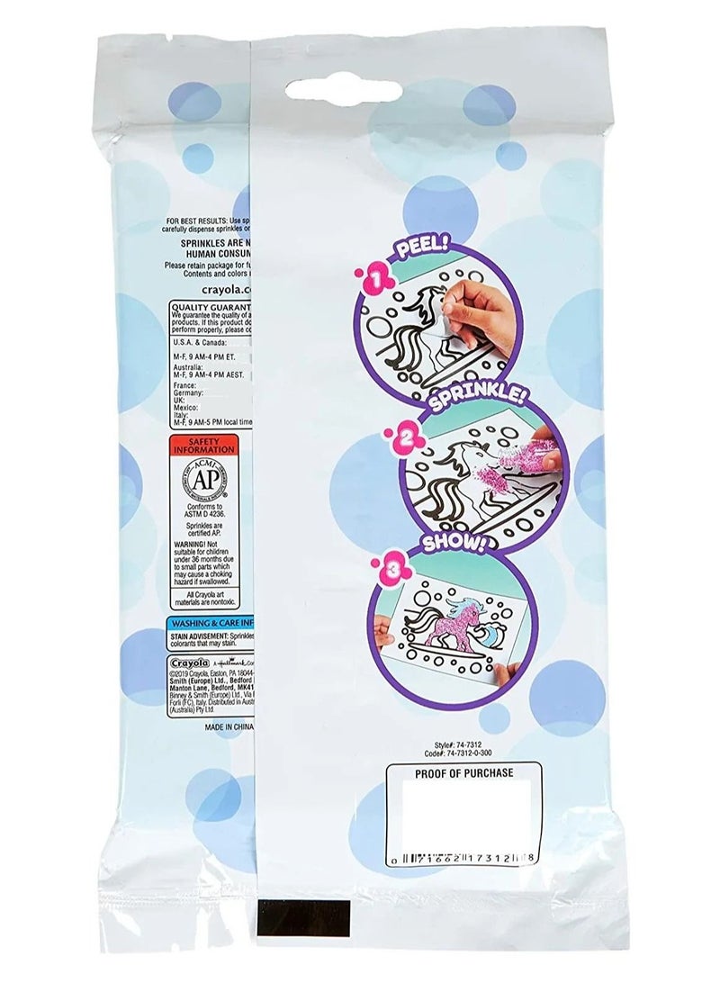 Crayola Sprinkle Art Uni-Creature Activity Kit