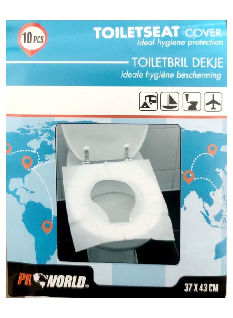 PR WORLD Paper Toilet Seat Covers