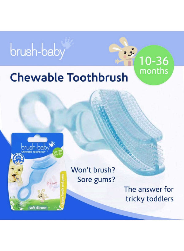 Brush-Baby Chewable Toothbrush for Toddlers