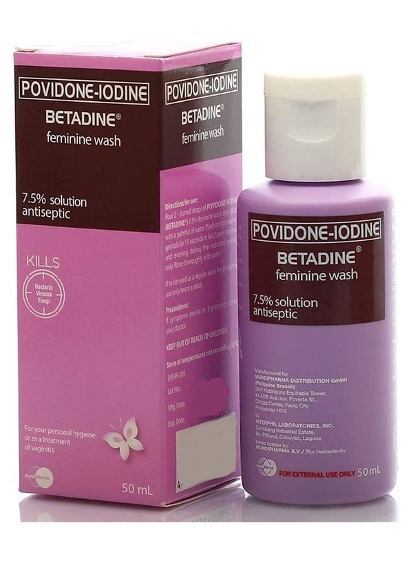 Betadine Feminine Wash 50 ml - Premium Hygiene Solution