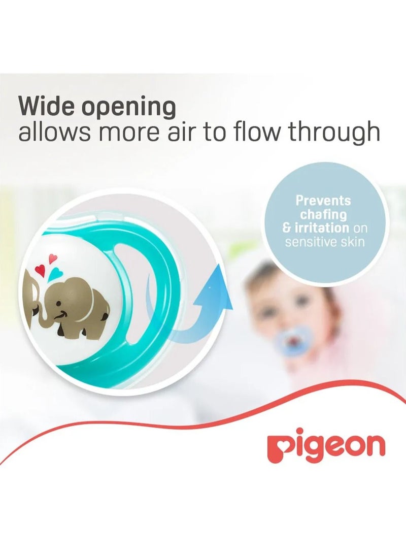 Pigeon Mini Light Pacifier M Unisex - Multicolor