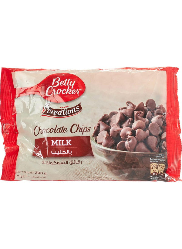Betty Crocker Milk Chocolate Chips 200 G