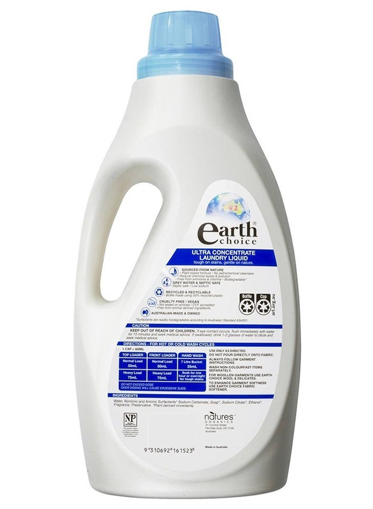 Earth Choice Ultra Concentrate Laundry Liquid 2L