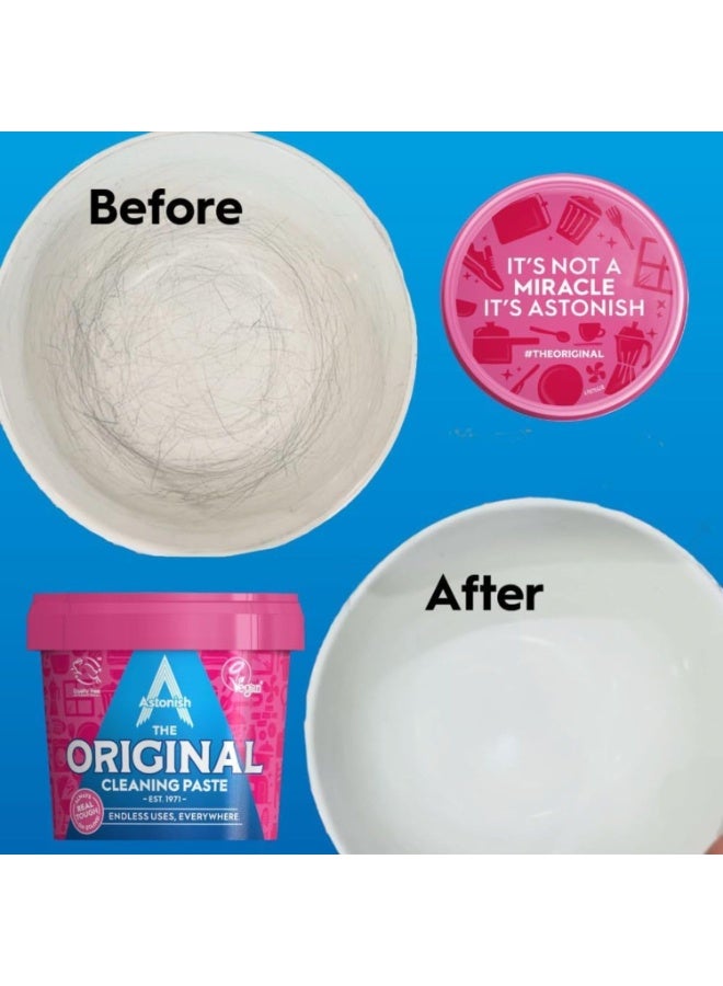 astonish, buster tough, chemical free, cleaning paste, free household, grease buster, multi surface, paste mandarin, peaches scent, remover grease, scent multi, scrub bathroom, stain remover, surface stain, tough kitchen