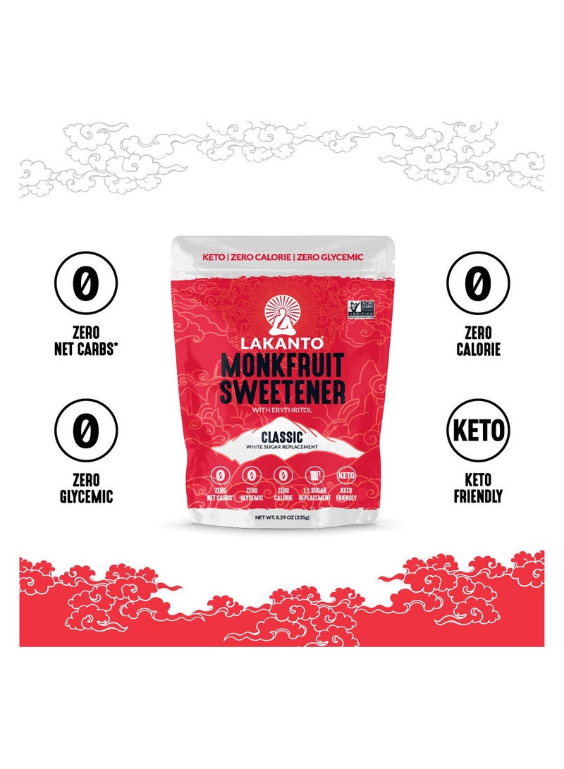 Lakanto Monkfruit Sweetener - White Sugar Replacement