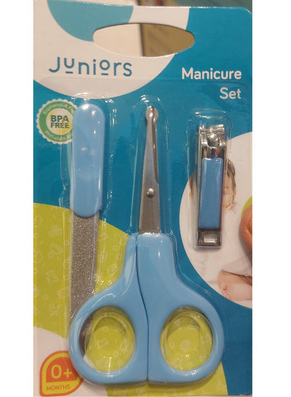 JUNIORS Manicure Set Blue for Babies