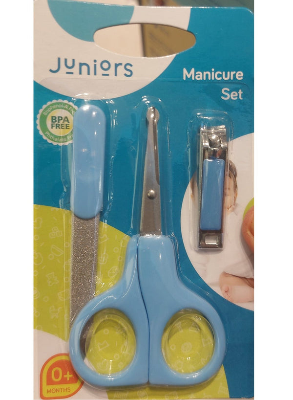 JUNIORS Manicure Set Blue for Babies