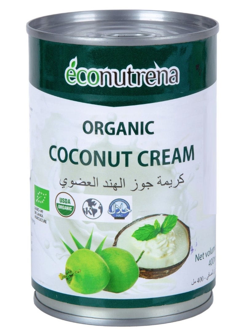 Econutrena Organic Coconut Cream 400 ML