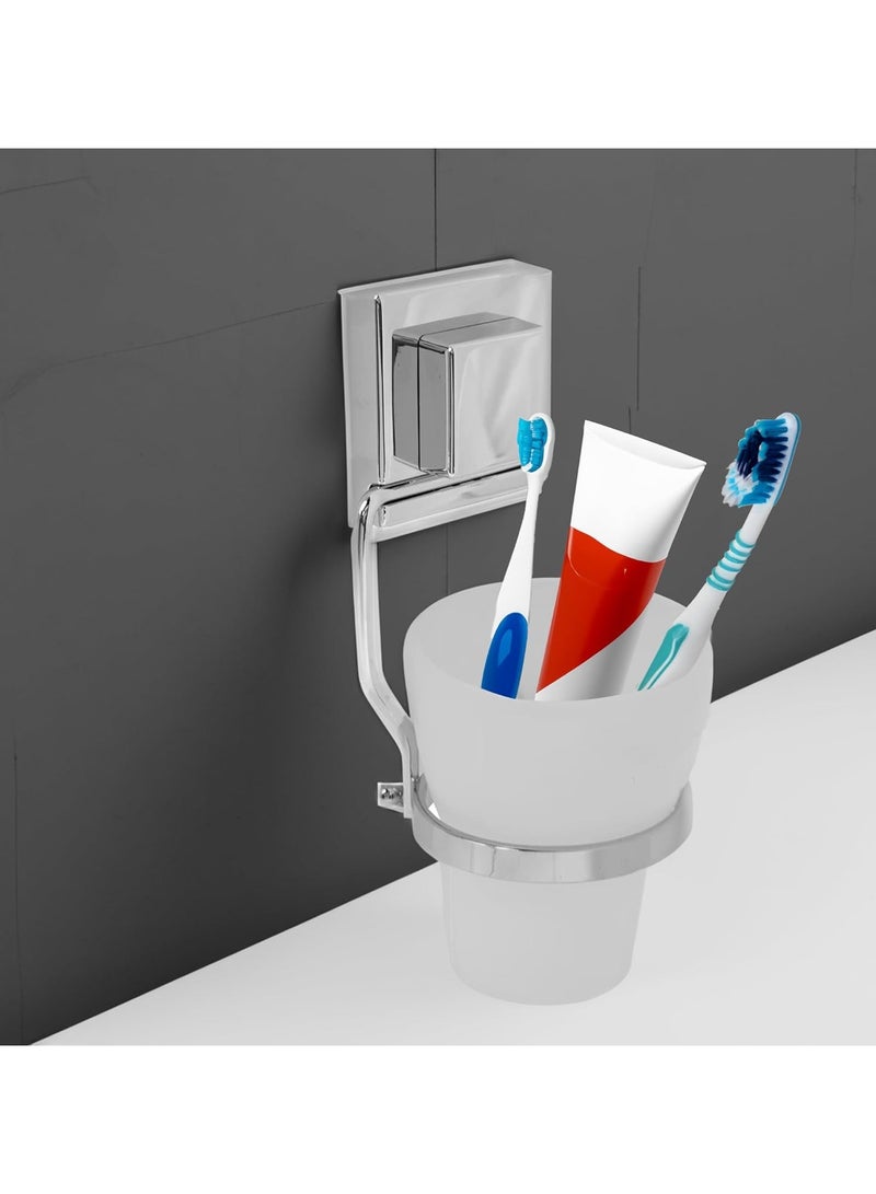 SMARTLOC Vacuum Suction Tumbler Holder Silver