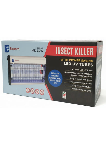 SIROCCO Insect Killer With UV LED Tubes