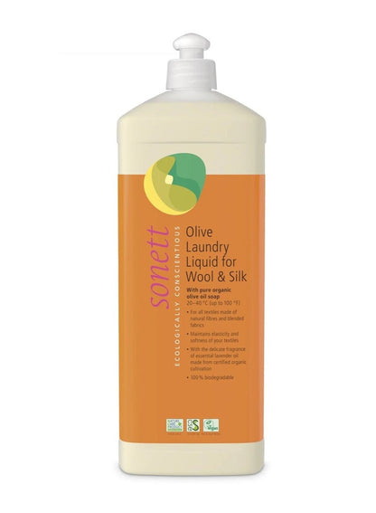SONETT Olive Laundry Liquid for Wool and Silk 1 Liter