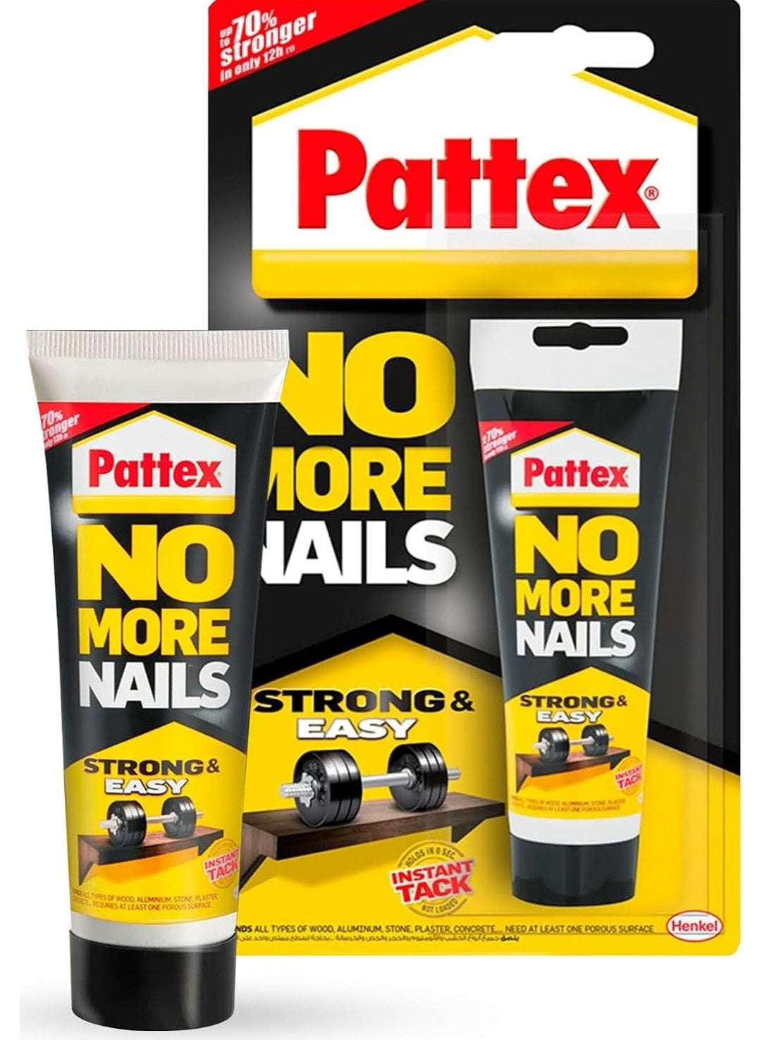 50g tube, adhesive 50g, all purpose, cool dry, free low, heavy-duty mounting, heavy-duty mounting adhesive, mounting adhesive, mounting adhesive 50g, nails strong, non drip, onto one, pattex, purpose heavy-duty, purpose heavy-duty mounting