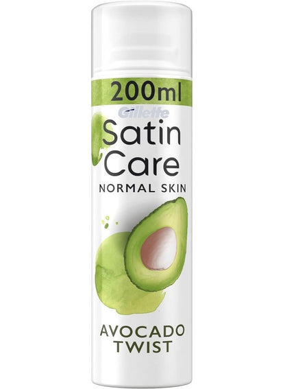 Gillette Satin Care Avocado Twist Shave Gel 200ml