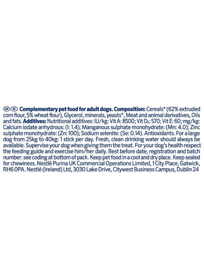 PURINA Dentalife Dog Care Sticks Large - 142G